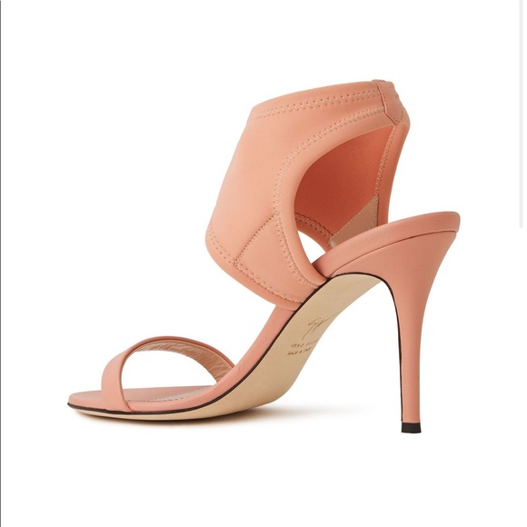 💗 GIUSEPPE ZANOTTI 💗 Nude Baby Pink Heels 40 - Picture 4 of 10